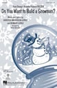 Do You Want to Build a Snowman? SATB choral sheet music cover